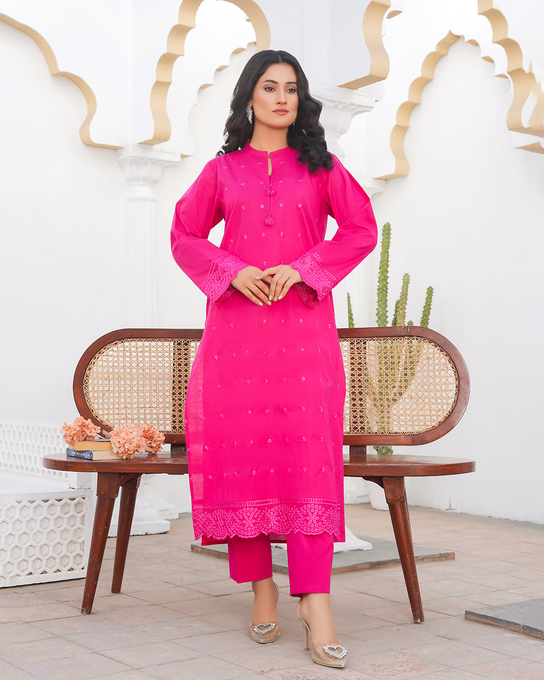 Pink Passion - Stitched 2 Piece