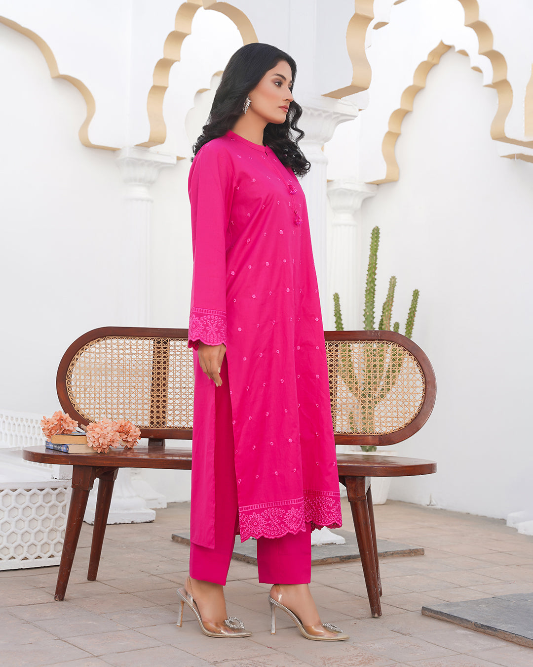 Pink Passion - Stitched 2 Piece