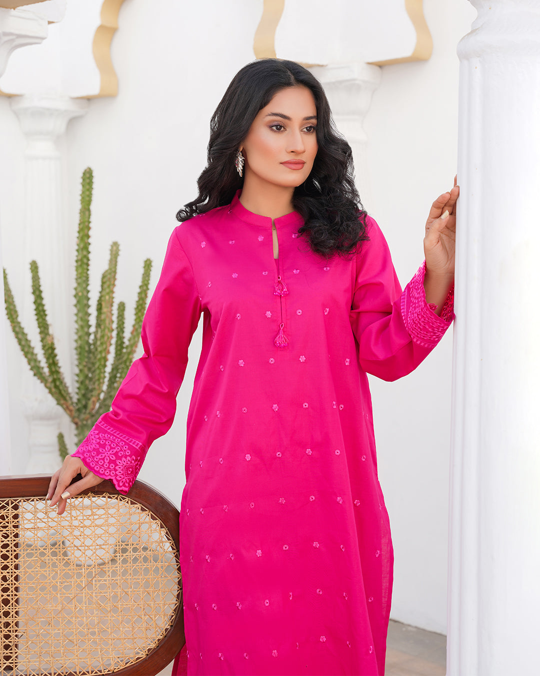 Pink Passion - Stitched 2 Piece
