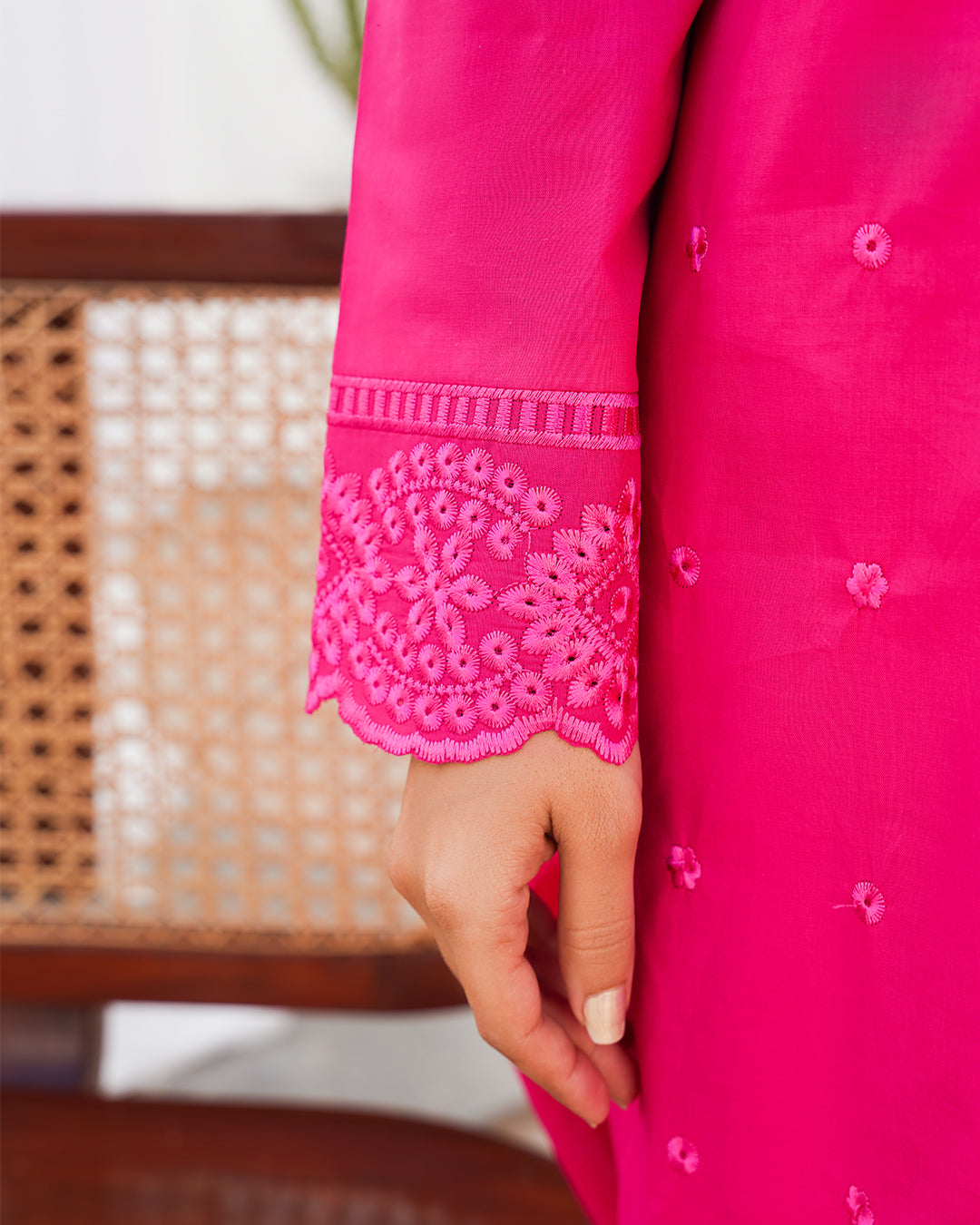 Pink Passion - Stitched 2 Piece
