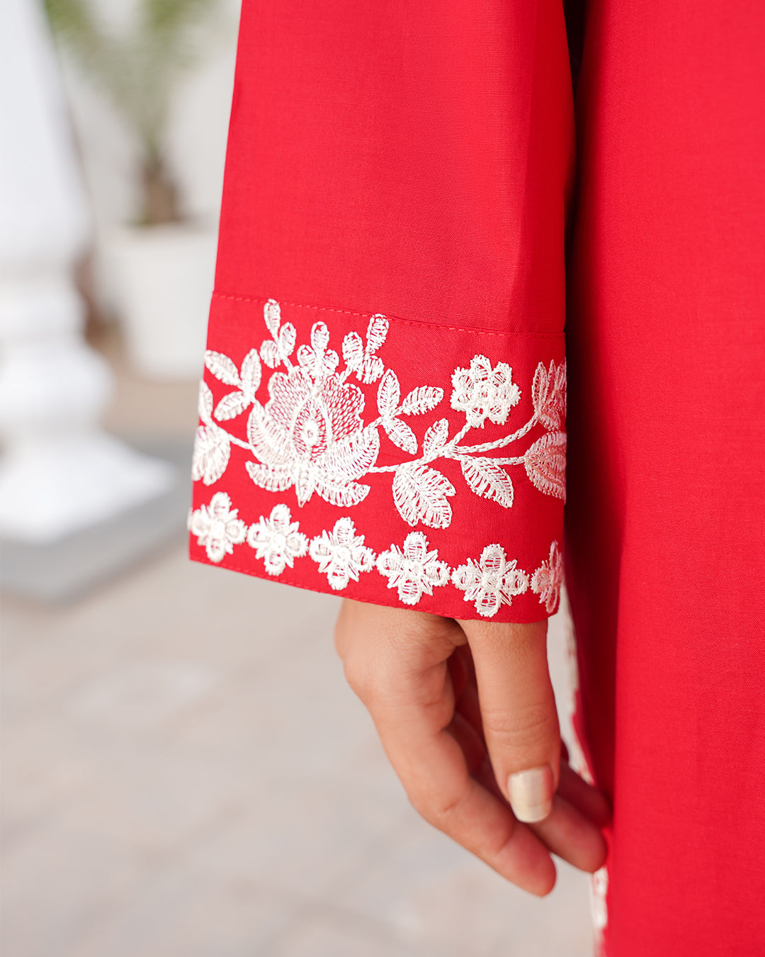 Red Desire - Stitched 2 Piece