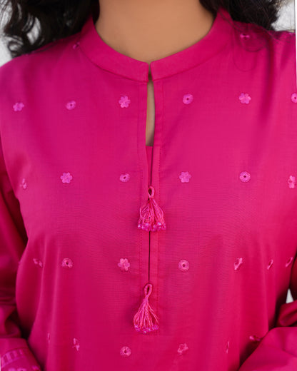 Pink Passion - Stitched 2 Piece